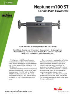 Neptune m100 ST - Marsh Instrumentation