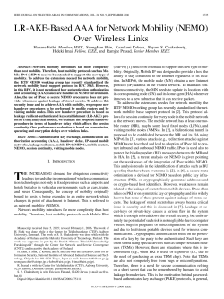LR-AKE-Based AAA for Network Mobility (NEMO) Over