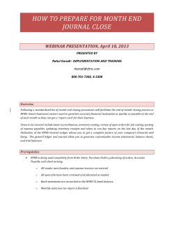 how to prepare for month end journal close