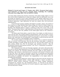 Island Studies Journal, Vol. 8, No. 2, 2013, pp. 321