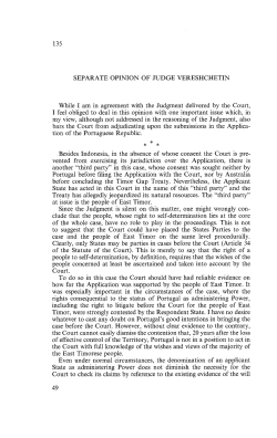 SEPARATE OPINION OF JUDGE VERESHCHETIN While 1 am in