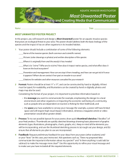 Most Unwanted! - Oregon State University