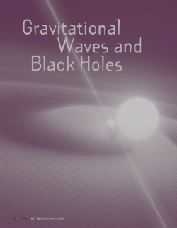 Gravitational Waves and Black Holes