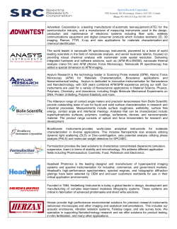 SRC Line Card - Spectra Research Corporation