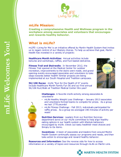 mLife W elcomes Y ou! - Martin Health System