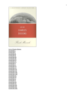 Life of Charles Dickens - The Free Information Society