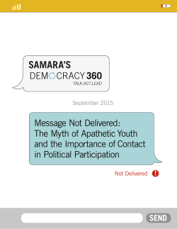 Message Not Delivered: The Myth of Apathetic