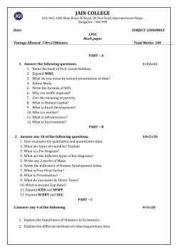 Economics paper
