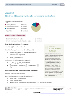 Lesson 13 - EngageNY