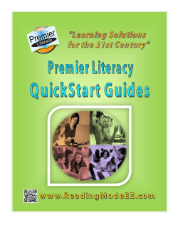 Quickstart Guides PDF