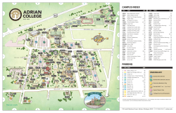 Campus Map - Adrian College