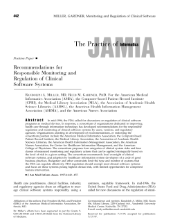 The Practice of Informatics