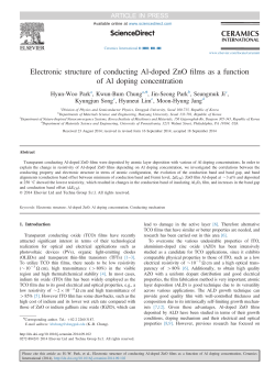 Electronic structure of conducting Al