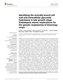 Identifying the ionically bound cell wall and