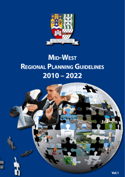 Mid-West Regional Planning guidelines