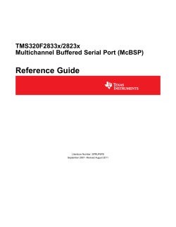 McBSP - Texas Instruments