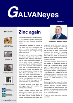 Galvaneyes 31 - Hereford Galvanizers