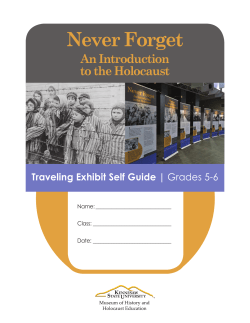 Grade 5-6 - Museum of History and Holocaust Education
