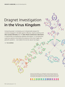 Dragnet Investigation in the Virus Kingdom - Max-Planck