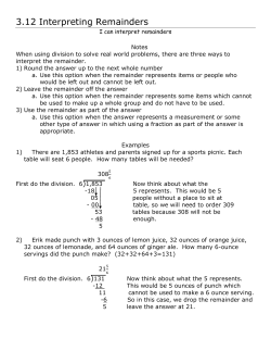 3.12 Interpreting Remainders