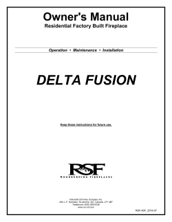 delta fusion - RSF Fireplaces