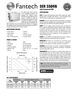 SER 5504N Specifications