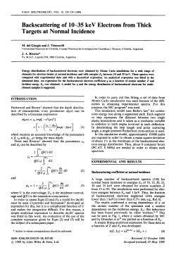 Backscattering of 10-35 keV electrons from thick targets at