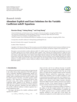 Abundant Explicit and Exact Solutions for the Variable Coefficient