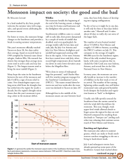 Monsoon impact on society: the good and the bad
