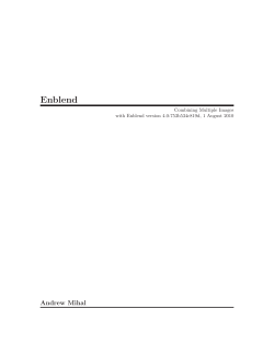 Enblend - SourceForge