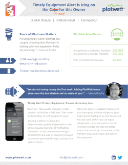 Timely Equipment Alert Is Icing on the Cake for this Owner