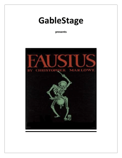 Doctor Faustus