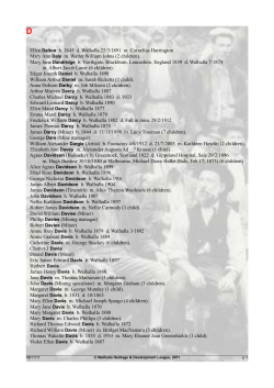 Ellen Dalton b. 1845 d. Walhalla 22/3/1891 m. Cornelius Harrington