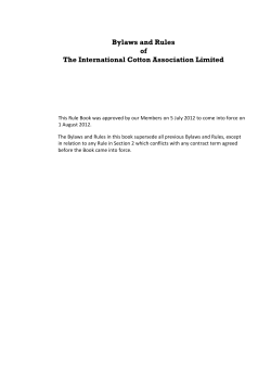 English - International Cotton Association