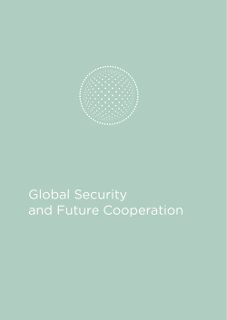 Global Security and Future Cooperation