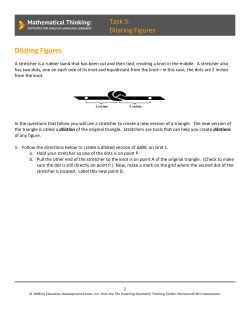Task 5: Dilating Figures Dilating Figures