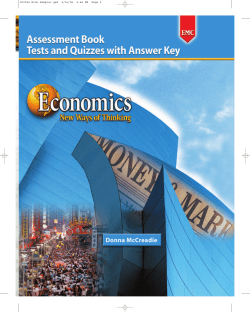 CHAPTER 4, TEST A True or False