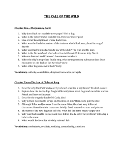 THE CALL OF THE WILD - Surviving Homeschool