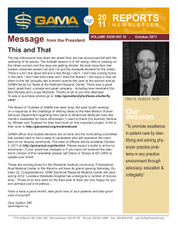 Our mission - Greater Albuquerque Medical Association