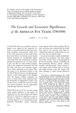 The growth and economic significance of the American
