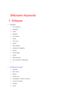 Billionaire Keywords 2015