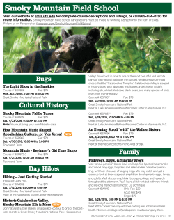 Smoky Mountain Field School Plants