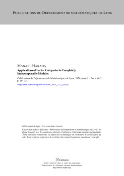 Applications of Factor Categories to Completely