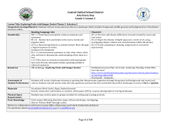 Lesson Plan - Teach Arts