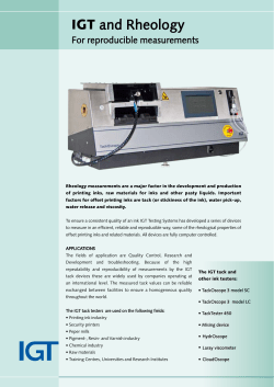 Brochure - IGT Testing Systems Pte Ltd