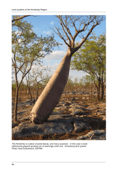 Land Systems of the Kimberley Region WA Part