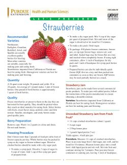 Strawberries - Purdue Extension