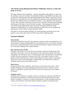 AFG Work Group Background Memo - Maryland Department of the