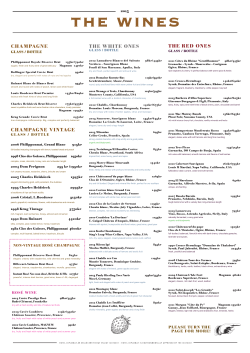 the white ones champagne champagne vintage the red ones