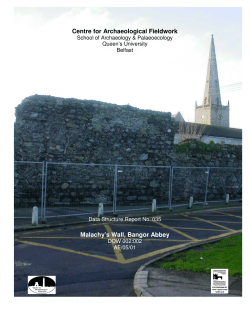 Bangor Abbey - Queen`s University Belfast